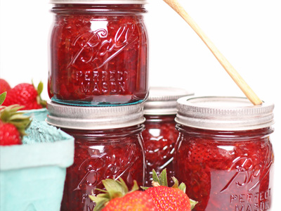 Ball Canning - Homemade Strawberry Jam