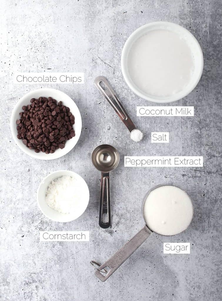 Ice cream ingredients on a concrete background
