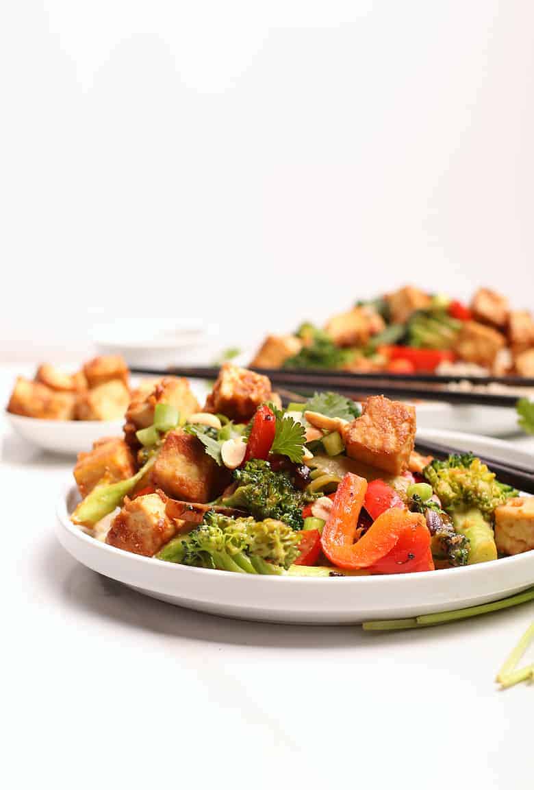 Tofu and Broccoli Stir Fry