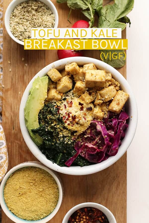 Tofu and Kale Breakfast Bowl