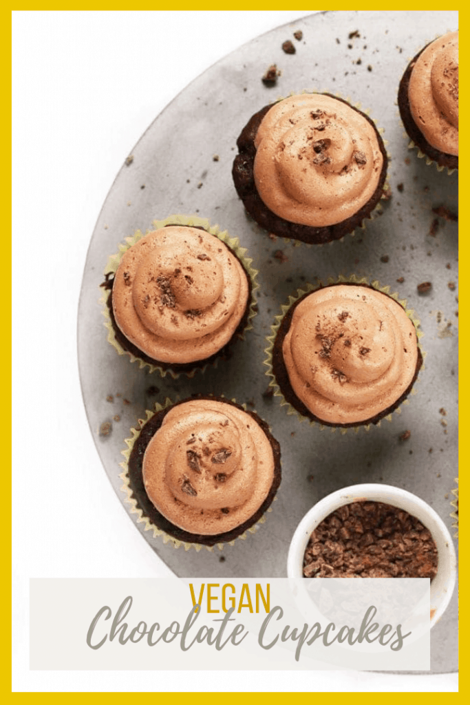 These vegan chocolate cupcakes are rich and moist then topped with silky smooth buttercream for the perfect celebratory treat everyone will love.