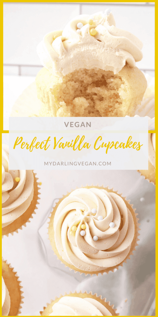 These vegan Vanilla Cupcakes are unbelievably delicate and moist with a touch of sweetness for an easy and delicious cupcake that everyone will love.