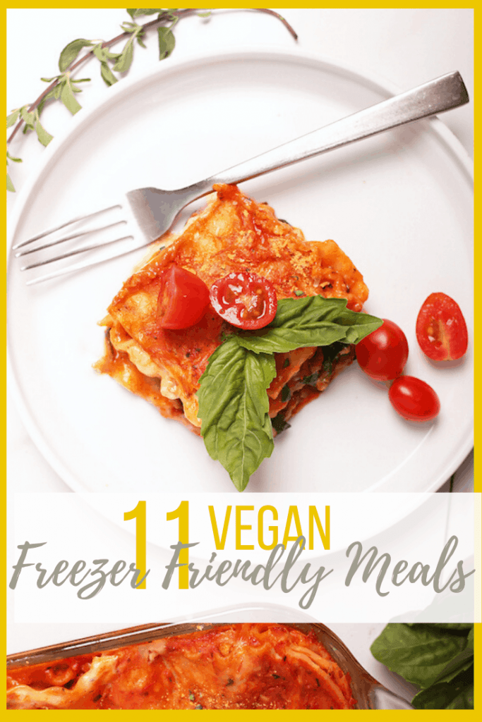 Stock your freezer full of these 11 Vegan Freezer Meals. For all of life's unexpected moments, it's always good to have wholesome and convenient meals on hand.  Hearty dinner meals the whole family will love. 