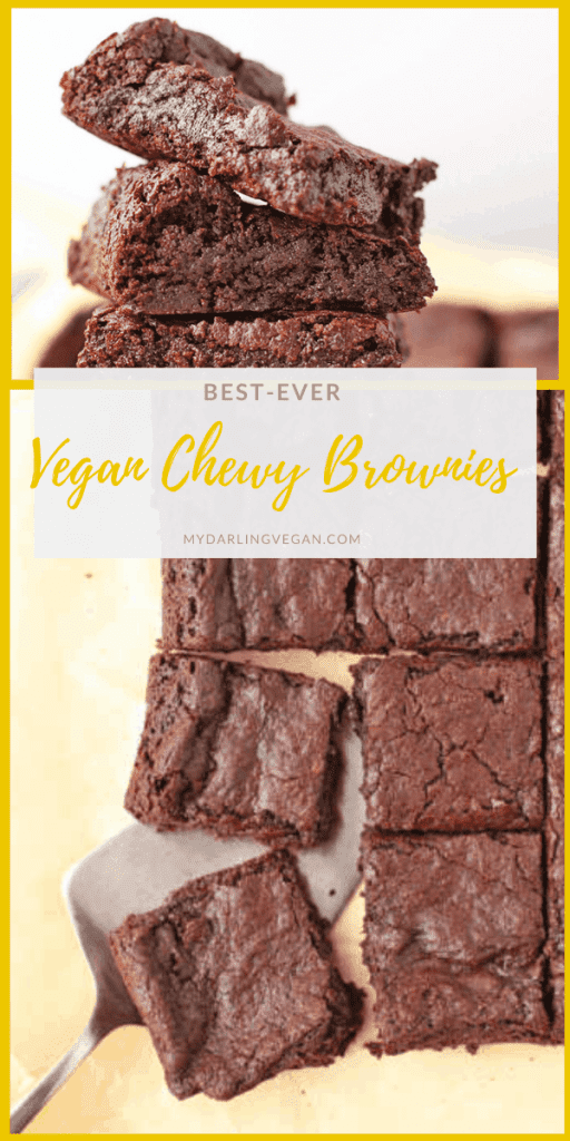 These fool-proof easy vegan brownies are unbelievably rich and fudgy on the inside with a beautifully cracked topped and a delightful bite for the perfect sweet treat everyone can enjoy.