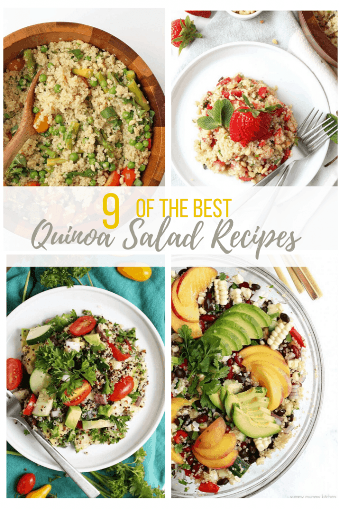 Enjoy these quick and simple vegan quinoa salads for a hearty and wholesome meal or side dish. From Southwest to Thai Peanut, there is a quinoa salad recipe for everyone.