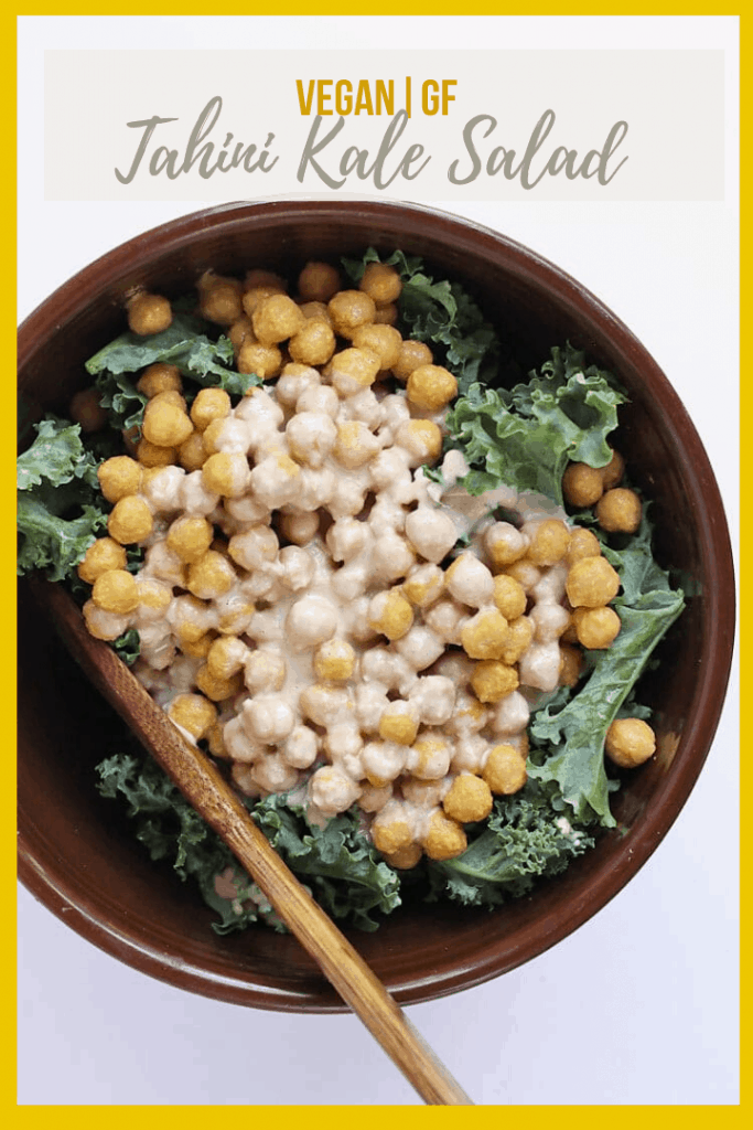 Everyone loves this Kale Salad with Cheesy Chickpeas and Lemon Tahini Dressing. It is light, refreshing, creamy, and nutrient packed. The perfect salad to pair with all your summertime potlucks.